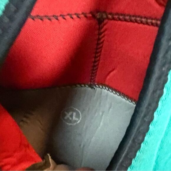 Body Glove Women’s Neoprene Full-Zip Wetsuit Jacket - Black/Teal, Size XL Velcro - Picture 4 of 7